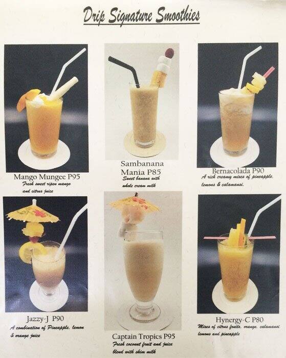 Drip Cafe Menu, Menu for Drip Cafe, Liloan, Cebu Zomato Philippines