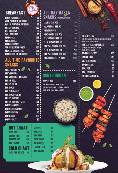Kanha Restaurant menu
