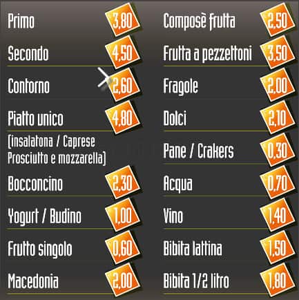 Menu di Maco Food Center Srl 