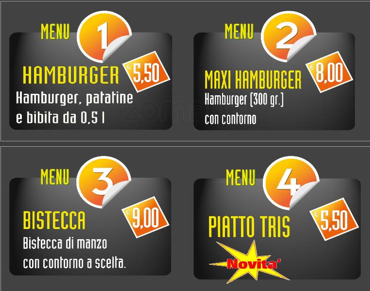 Menu di Maco Food Center Srl 
