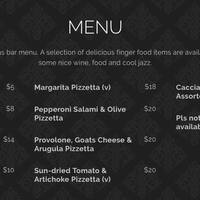 Paris Cat Jazz Club Menu Menu For Paris Cat Jazz Club Cbd Melbourne