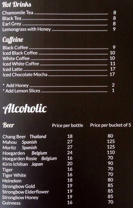Iberico Kitchen menu