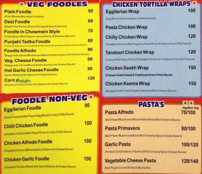 Spoons Menu, Menu for Spoons, Maharana Pratap Nagar, Bhopal Zomato