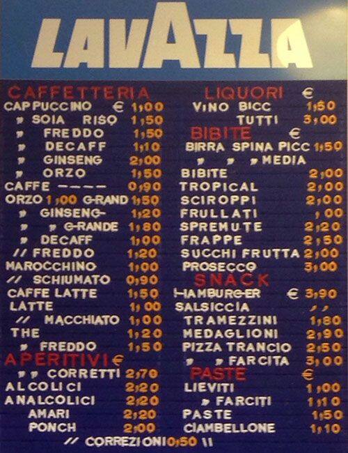 Menu di Festival Snack Bar 