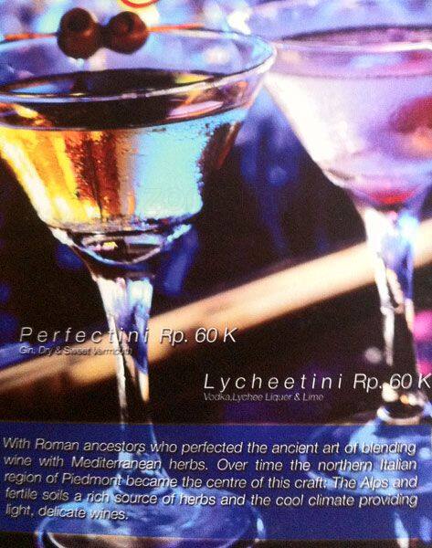 Taste Restaurant menu