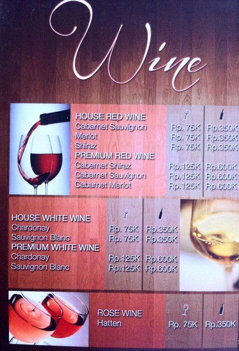 Taste Restaurant menu