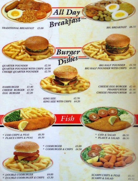 Dallas Burger Bar Menu, Menu for Dallas Burger Bar, Barnsbury, London