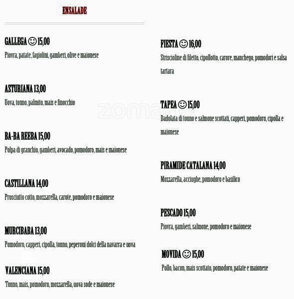 Menu di Ba-Ba Reeba 