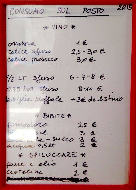 Menu di Vinario11 
