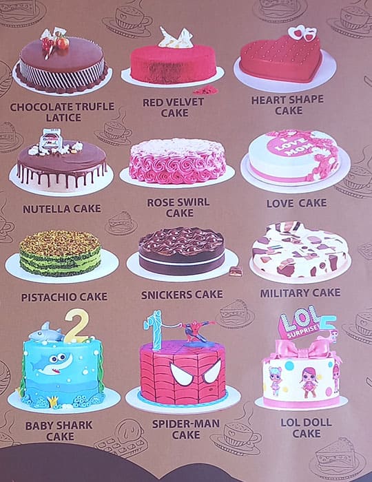 Cake Palace Menu, Menu for Cake Palace, South Extension 2, South Delhi,  Delhi NCR