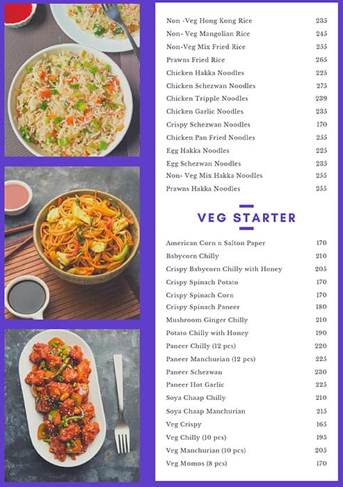 Arpan Smart Dining menu