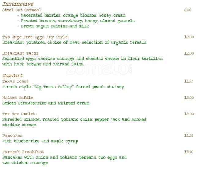 Springhouse Cafe Hyatt Regency Menu Urbanspoon/Zomato