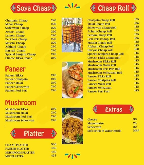 Menu of Amrut Pure Veg, Mahakali, Mumbai