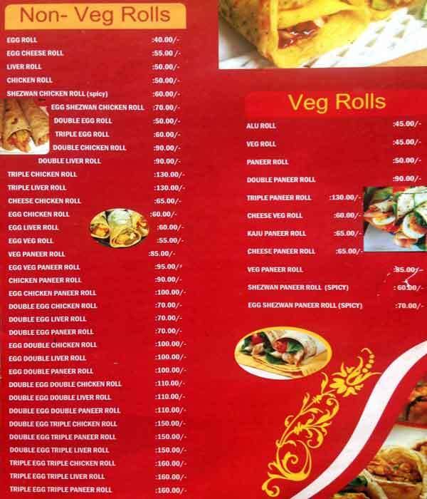 Rock n Roll Restaurant Menu, Menu for Rock n Roll Restaurant, Rajarajeshwari Nagar, Bangalore