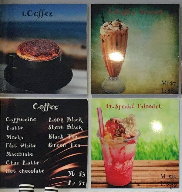 Shiraz Ice Cream And Juice Menu Urbanspoon/Zomato