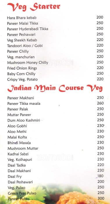 U Tan Sea Resorts Menu, Menu for U Tan Sea Resorts, Bhayandar, Mumbai ...