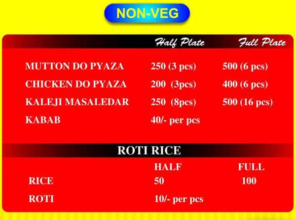 Kalika Express Menu Menu of Deshi Kalika Azamgarh, Indira Nagar, Lucknow