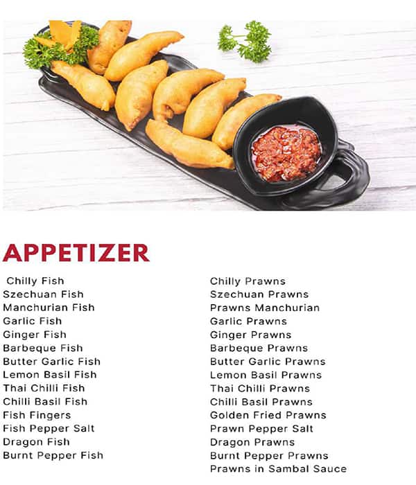 Hakka Box - Kalyan Nagar menu
