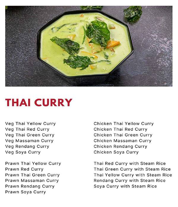 Hakka Box - Kalyan Nagar menu