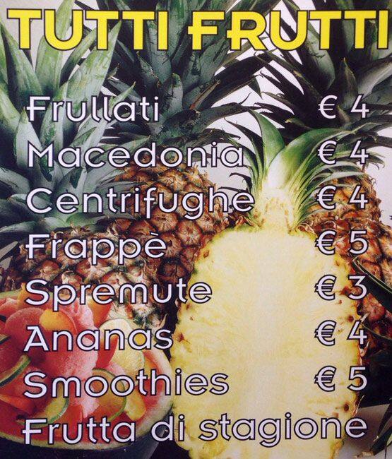 Menu di Ungaro 1956 