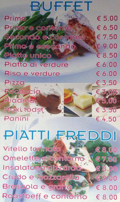Menu di Ungaro 1956 