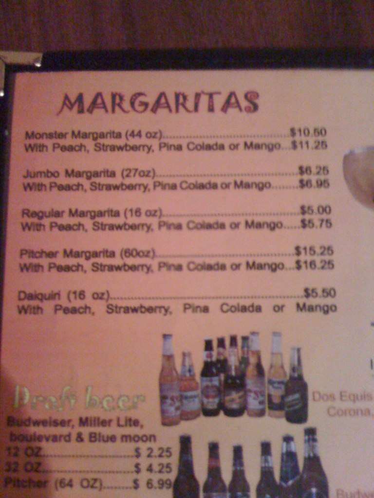 El Caporal Menu, Menu for El Caporal, Osage Beach, Osage Beach Urbanspoon/Zomato