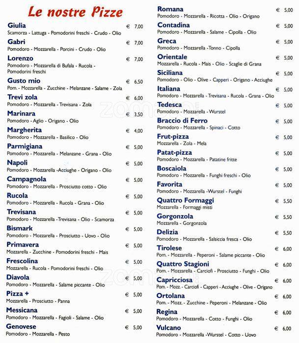 Sole Mare Pizza Menu, Menu untuk Sole Mare Pizza, Lodi, Milano Zomato