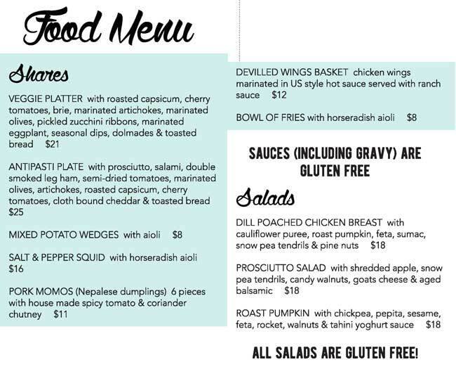 Marmalade Bar at The Rose Hotel Menu Urbanspoon/Zomato