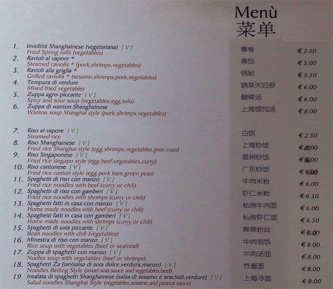 Menu di Kam 