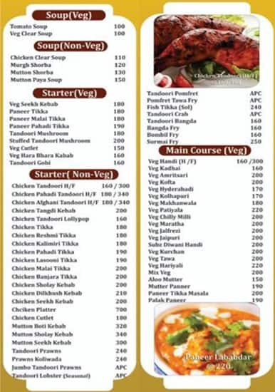 Flavours Kitchen Menu Menu For Flavours Kitchen Manpada Thane West Thane