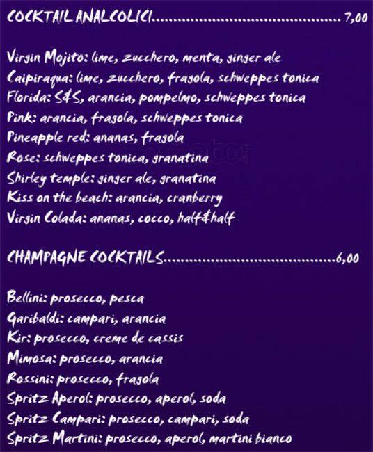 Menu di The Random 