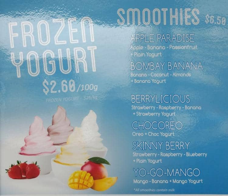 Berryme Premium Frozen Yogurt Menu Urbanspoon/Zomato