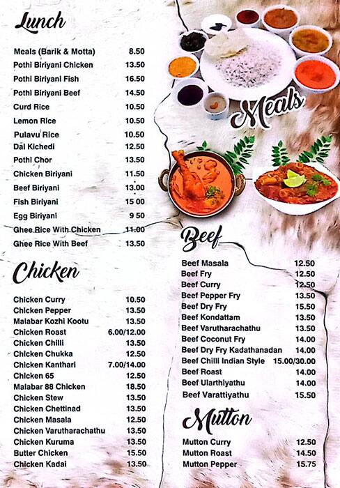 Menu of Tim Hortons, Al Nahda, Sharjah