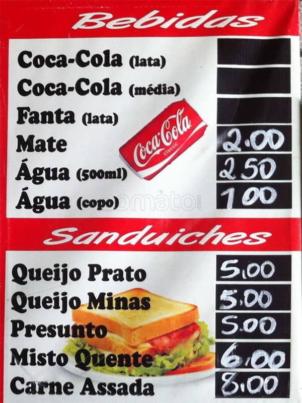 Albufeira Restaurante cardápio