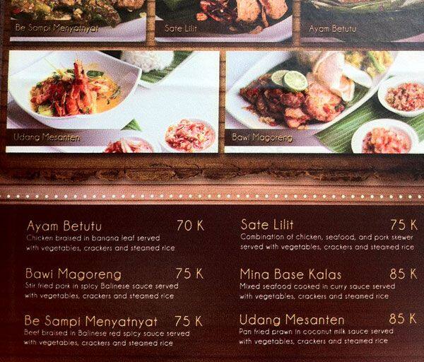 Coco Cafe & Grill Menu, Menu for Coco Cafe & Grill, Nusa Dua, Bali