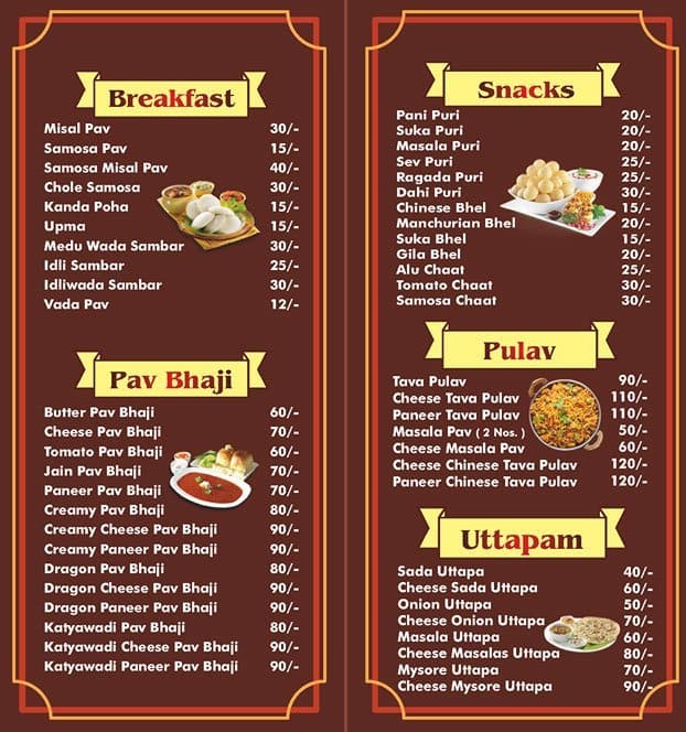 DilKhush Fast Food Menu, Menu for DilKhush Fast Food, Airoli, Navi ...