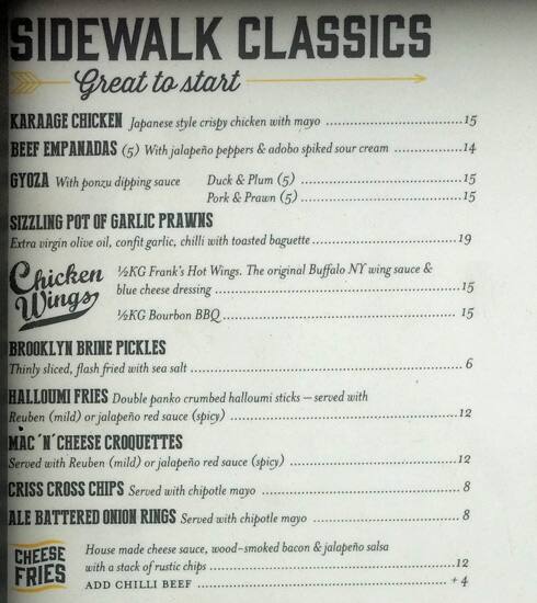5 Boroughs Menu 5 Boroughs Menu