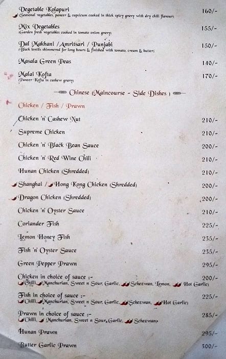 Fusion : The Multi-Cuisine Hub menu