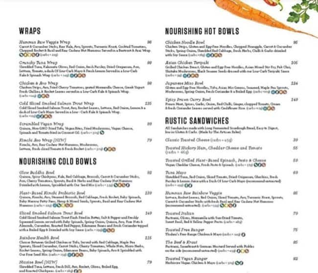 Menu de Jackson’s Real Food Market & Eatery - Bryanston