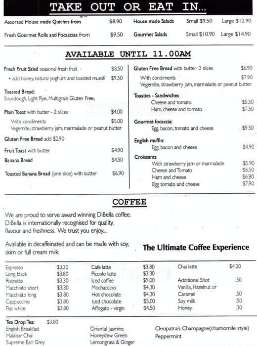 Commune menu