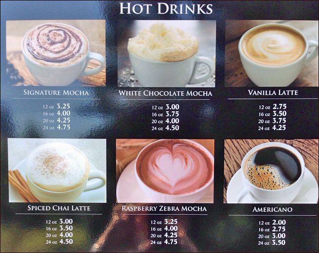 Jump Start Espresso Menu, Menu for Jump Start Espresso, Federal Way