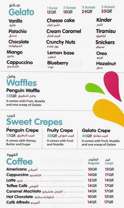 Carta de Gelato