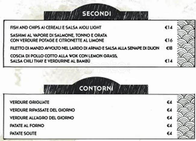 Menu di Vinile 