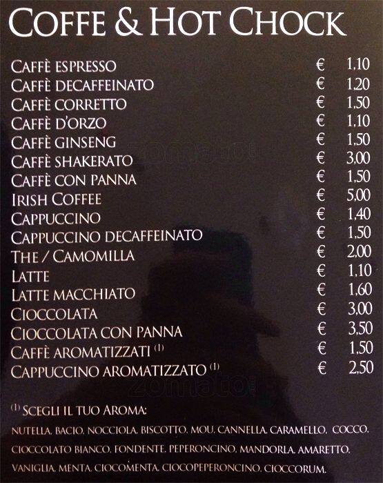 Menu di Prince Coffee Shop 