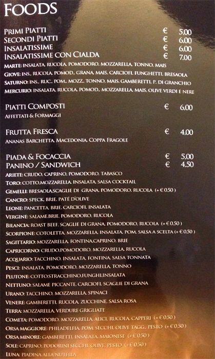 Menu di Prince Coffee Shop 