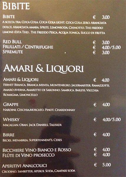 Menu di Prince Coffee Shop 