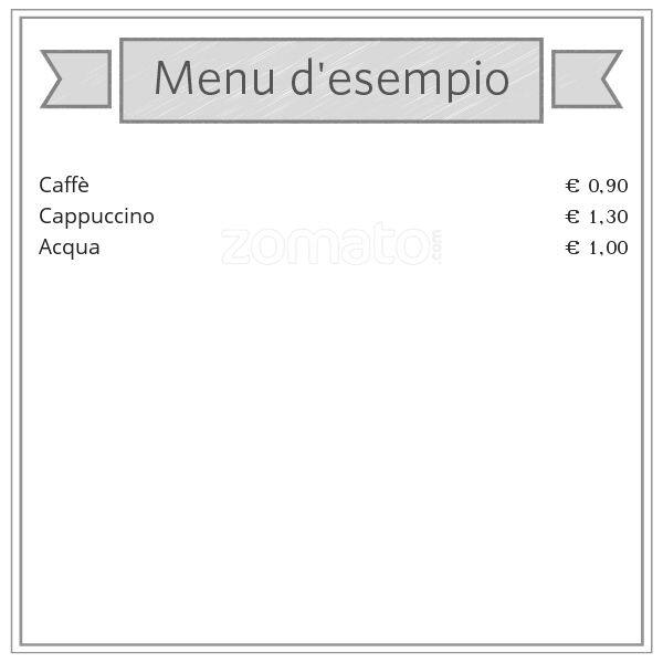 Menu di Bar Conti 