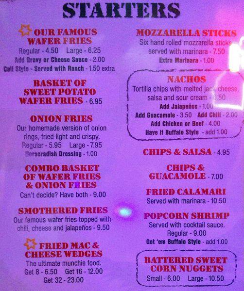 BarCoastal Menu, Menu for BarCoastal, Upper East Side, New York City