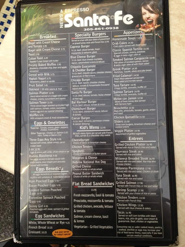 Santa Fe News >> Santa Fe News Espresso Menu Urbanspoon Zomato Santa Fe News >> Santa Fe News Espresso Menu Urbanspoon Zomato