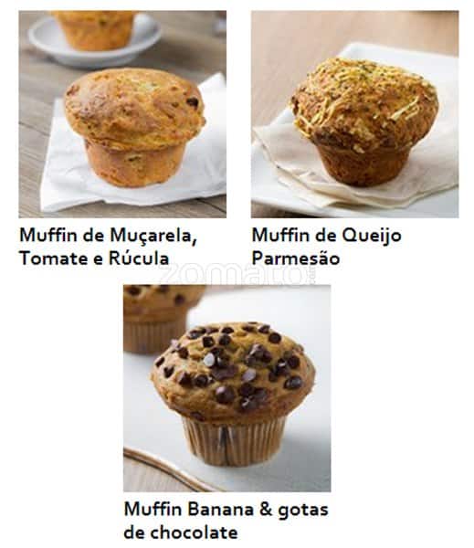 Starbucks Brasil cardápio